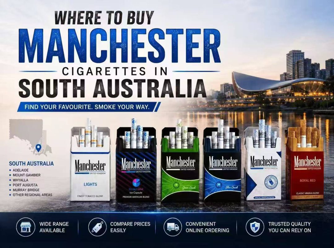 Where to Buy Manchester Cigarettes in South Australia