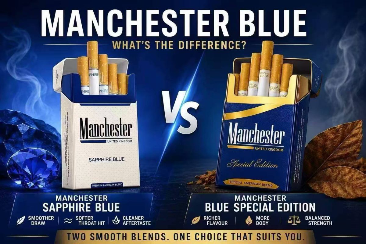 Manchester Blue Cigarettes: What’s The Difference Between Sapphire Blue And Blue Special Edition?