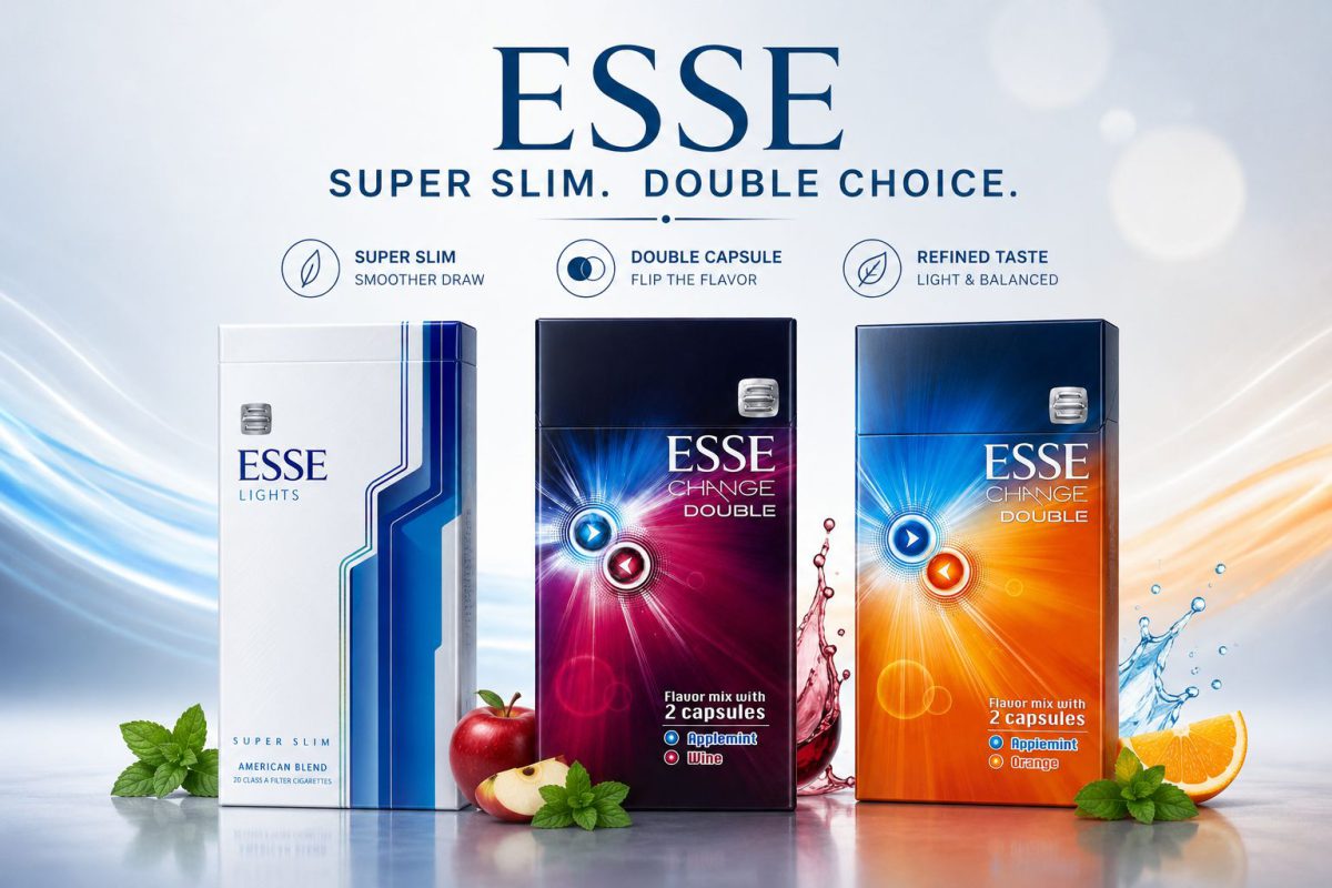 A Guide to Esse Cigarettes: Super Slim Tobacco and Double-Capsule Flavours